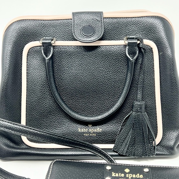Kate Spade Black Bag with Wallet - Picture 2 of 3